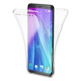Prolysus Samsung Galaxy S9+Plus 360 Derece Kılıf Full Tam Koruma Ön Arka Şeffaf Kılıf - Saydam