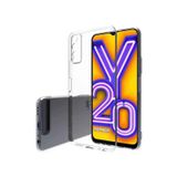 Prolysus Vivo Y20 Kamera Korumalı Şeffaf Yumuşak Silikon Kılıf