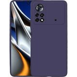 Prolysus Xiaomi Poco M4 Pro 4g Yumuşak Silikon Kılıf - Lacivert