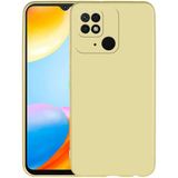Prolysus Xiaomi Redmi 10C Yumuşak Silikon Kılıf - Gold