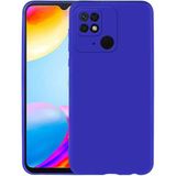 Prolysus Xiaomi Redmi 10C Yumuşak Silikon Kılıf - Saks Mavi