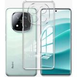 Prolysus Xiaomi Redmi Note 15 Pro Plus 5g Kılıf Kamera Korumalı Şeffaf Yumuşak Silikon Kılıf