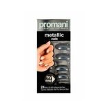 Promani Metalik Koyu Füme Takma Tırnak Kiti