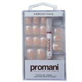Promani PR-5011 Pembe İnce French Takma Tırnak Kiti