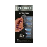 Promani PR-5015 Buz Mavisi Unicorn Takma Tırnak Kiti
