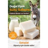 Promar Doğal Eşek Sütü Sabunu 120 gr Beyaz Renkli El Yapımı Cilt Besleyici Özellikler