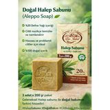 Promar Doğal Ve El Yapımı Antik Marsilya Defne Garlı Halep Sabunu Arap Sabunu 150-170 gr X3 ADET