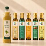 Promar Group Ekşi Koruk Suyu 1 Lt + Yumuşak İçimli Detox Sirkesi 250 Ml | salatalarda, dolma ve sarma tariflerinde, soslarda, et ve tavuk yemeklerinde ekşi lezzet vermek amacıyla kullanılabilir.