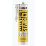 Promast Kimya Promast Clear Bond, Duvar Paneli,lambri Panel Yapıştırıcı Sıvı Çivi-silikon-280ml