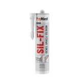 Promast PMS 150 Silfix Şeffaf 280 gr Genel Amaçlı Asetoksi Silikon