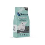 Promaster Süper Beyaz Doğal Bentonit Topaklanan Kedi Kumu Aktif Karbon Kokulu 5 LT