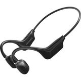 Promate Ripple AudioConduct® Tere Dayanıklı Kulak İçi Kablosuz Mikrofonlu Bluetooth Kulaklık Siyah