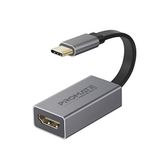 Promate Type-C den HDMI a Bağlantı Kablosu Ultra Hızlı 4k30hz Dönüştürücü/PROMATE MEDIALINK-H1.GREY