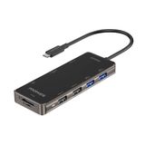 Promate USB Promate Hub Type-C'den, USB, HDMI, Ethernet ve MD&SD Kart Okuyucuya - Promate PRIMEHUB-GO