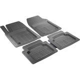 Promats Daewoo Espero Uyumlu 4d Extra Derin Havuzlu Profesyonel Kauçuk 5 Parça Paspas Siyah