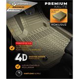Promats Fiat Linea 2007 ve Sonrası 4d Oto Paspas Maximum Bej