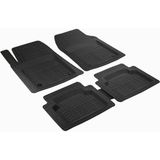 Promats Ford Kuga Siyah Profesyonel Universal Havuzlu Paspas