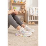 Promax 1998 P Beyaz Işıklı Cırtlı Kız Çocuk Spor Ayakkabı