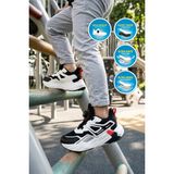 Promax 2099 F Siyah-Beyaz Erkek Çocuk Spor Ayakkabı