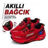 Promax Akıllı Bağcıklı Çocuk Spor Ayakkabı Kırmızı 31-35 - 00Kırmızı