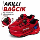 Promax Akıllı Bağcıklı Çocuk Spor Ayakkabı Kırmızı 31-35
