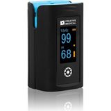 Promise Bluetooth Özellikli Parmak Tipi Pulse Oksimetre PC-60FW - Siyah - Mavi