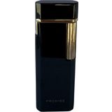 Promise Twiggy Siyah Gold Metal Soft Flame Çakmak