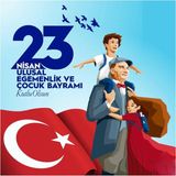 Promisebackdrop2 200X250 cm Ekleme Dikişli Kumaş Okul Panoları,23 Nisan Panosu, 23 Nisan Kutlu Olsun Afiş