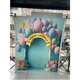 Promisebackdrop2 250X200 cm Ek Dikişli Karne Hatırası Fonu Okul Panoları, Etkinlik Fon