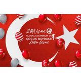 Promisebackdrop2 250X200 cm Ekleme Dikişli Kumaş Okul Etkinlik Fon ,23 Nisan Etkinlik Pano