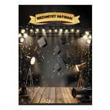 Promisebackdrop2 250X200CM Ekleme Dikişli Mezuniyet Hatırası Okul Etkinlik Kumaş Pano