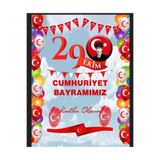 PROMISEBACKDROP2 29 Ekim Cumhuriyet Bayramı, Okul Pano, Fotoğraf Çekimi, Kumaş Arka Fon 150X200