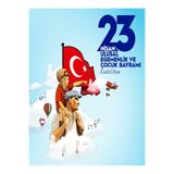 PROMISEBACKDROP2 Çocuk Bayramı, 23 Nisan, Atam İzindeyiz, Okul Etkinlik, Fotoğraf Çekimi, Kumaş Arka Fon 150x200