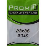 Promix Bakliyat Poşeti 25x42 cm 3'lük 1 kg - Şeffaf
