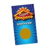 PROMO PRINTING GROUP, INC. Süper Jackpot Kazı Kazan Kartları - (30 Kart)