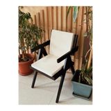 PROMODÜL Bahçe Sandalye Minderi Katlanabilir 2'li Takım | 4 Cm Kalın Sünger, Duck Keten Kumaş