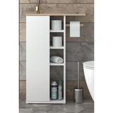 Promodül Çok Amaçlı Banyo Dolabı Beyaz Sonomo Suntalam Modern Tasarım 60 cm Genişlik Özellikli