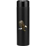 Promopanya Taraftar termos 🦅 siyah beyaz Dijital Dereceli Termos 500ml. Sızdırmaz 12 Saate Kadar Yalıtım (Kara Kartal Termos,isim yazılabilir,kişiselleştrilebilir,isme özel,kişiye özel) - Kartal1
