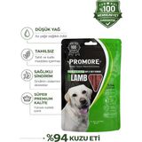 Promore Lamb Strip Köpek Ödülü 80GR – %94 Kuzu Eti, Tahılsız & Düşük Yağlı Premium Ödül