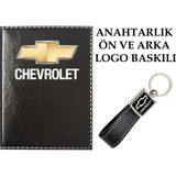 Promosyon Denizi Chevrolet Siyah Ruhsat Kabı ve Chevrolet Logolu Anahtarlık