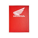 promosyon denizi Honda Motor Logolu Kırmızı Ruhsat Kabı