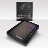 Promosyon Denizi Kişiye Özel Kutulu 2027 Günlük Ajanda Mıknatıs Kilitli Mor Patlı 17X 24 cm Ajanda ve Kalem Seti