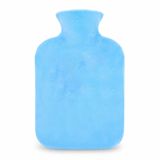 Promosyonca 1 lt Polarlı Kılıflı Sıcak Su Torbası, Mavi | Polar Kılıf, 1 Litre Kapasite, Isı Korumalı