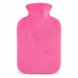 Promosyonca 2 Litre Polarlı Kılıflı Sıcak Su Torbası, Pembe | 2 Litre Kapasite, Polar Kumaş, Sıcak Su Torbası