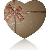 Promosyonca Hediye Kutusu, Kalp Şeklinde, Iç Içe 3 Adet, 22X19X8 Cm, Farklı Renk Seçenekleri - Çok Renkli