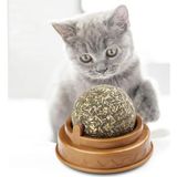 Promosyonca Kedi Nanesi Oyuncağı, Yapışkanlı Catnip Topu ile, Çiğneme ve Stres Azaltıcı, Diş Sağlığı Destekli Doğal Kedi Otu (Kedi Nanesi)