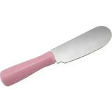 Promosyonca Mini Kahvaltı Bıçağı, 6 Adet, 4 Renk Seçeneği (Pembe) - Çok Renkli