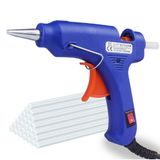 Promosyonca Mini Sıcak Silikon Tabancası, 20W Elektrikli Yapıştırıcı Tabancası, 16 Adet İnce Silikon Çubuk ile