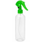 Promosyonca Plastik Sprey Şişesi, Boş, Şeffaf (Yeşil)