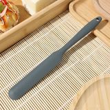 Promosyonca Silikon Tereyağı ve Krema Spatulası, Kek Spatulası, 5 Farklı Renk Seçeneği (Antrasit Gri)